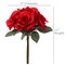 12-Pack: Red Rose Bouquet with 6 Silk Flowers & Foliage , Floral Home by Artificial Flowers